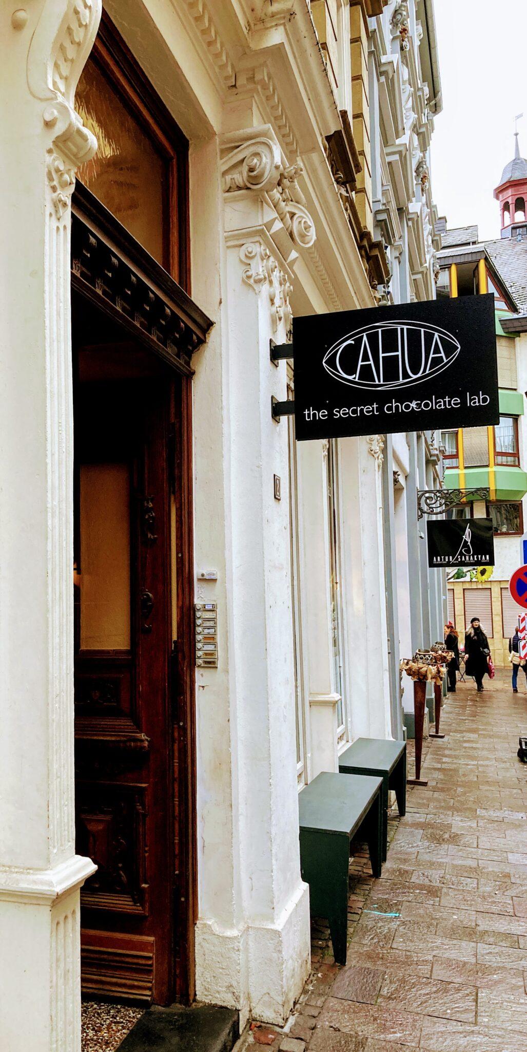 Cahua Schokolade mit gutem Gewissen essen ist das Motto