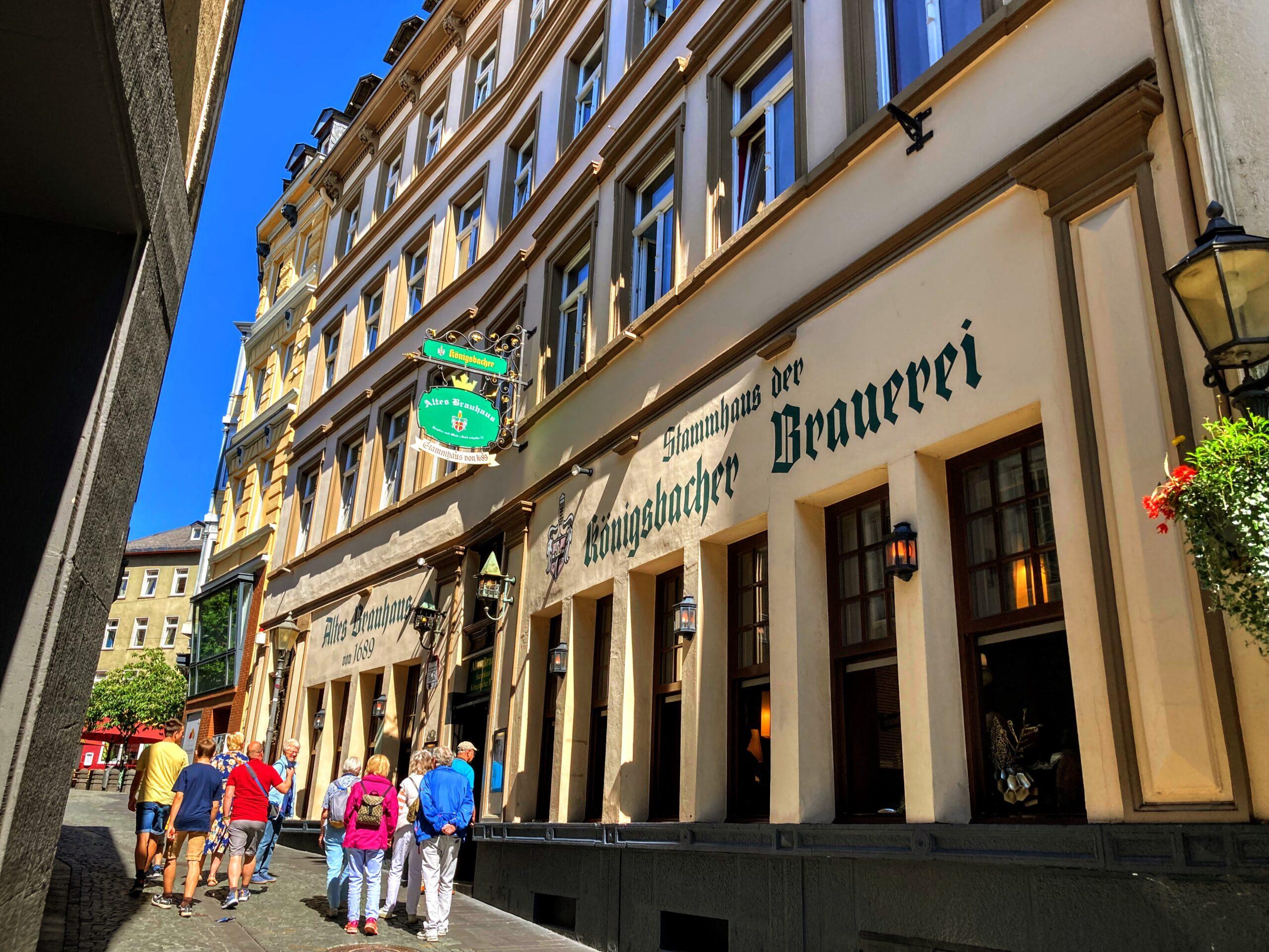 Braugasse und Altes Brauhaus Koblenz