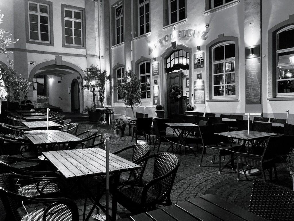 Restaurant Alt Coblenz nach Feierabend